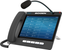 NQ-ZPMS NYQUIST ZONE PAGING MICROPHONE STATION, 10.1" COLOR TOUCH SCREEN, GOOSENECK MICROPHONE